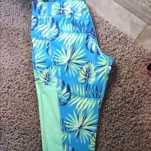 Juggle Pattern workout Leggings
